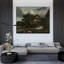 «Two Watermills and an Open Sluice» par Jacob Van Ruisdael - Art mural sur toile tendue avec châssis-435144139