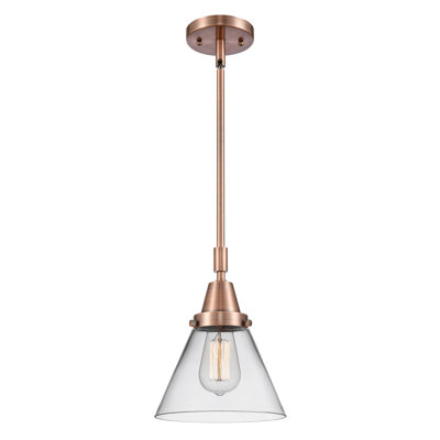 Luminaire suspendu conique 1 lumière Ashwath