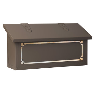 Monarch Metal Wall Mounted Mailbox