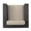 Chaise d'extérieur pivotante avec coussins-1192831972-1192831973