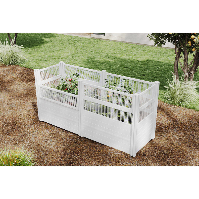 Classic 33" X 97" Keyhole Composting Garden With Fencing