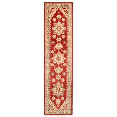 Tapis rouge Peshawar Oushak 2 pi 7 po x 10 pi 1 po