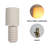 Jayshon 24.5"H Modern Urban Home Ceramic Table Lamp for LivingRoom w/9W LED Bulb-260929149