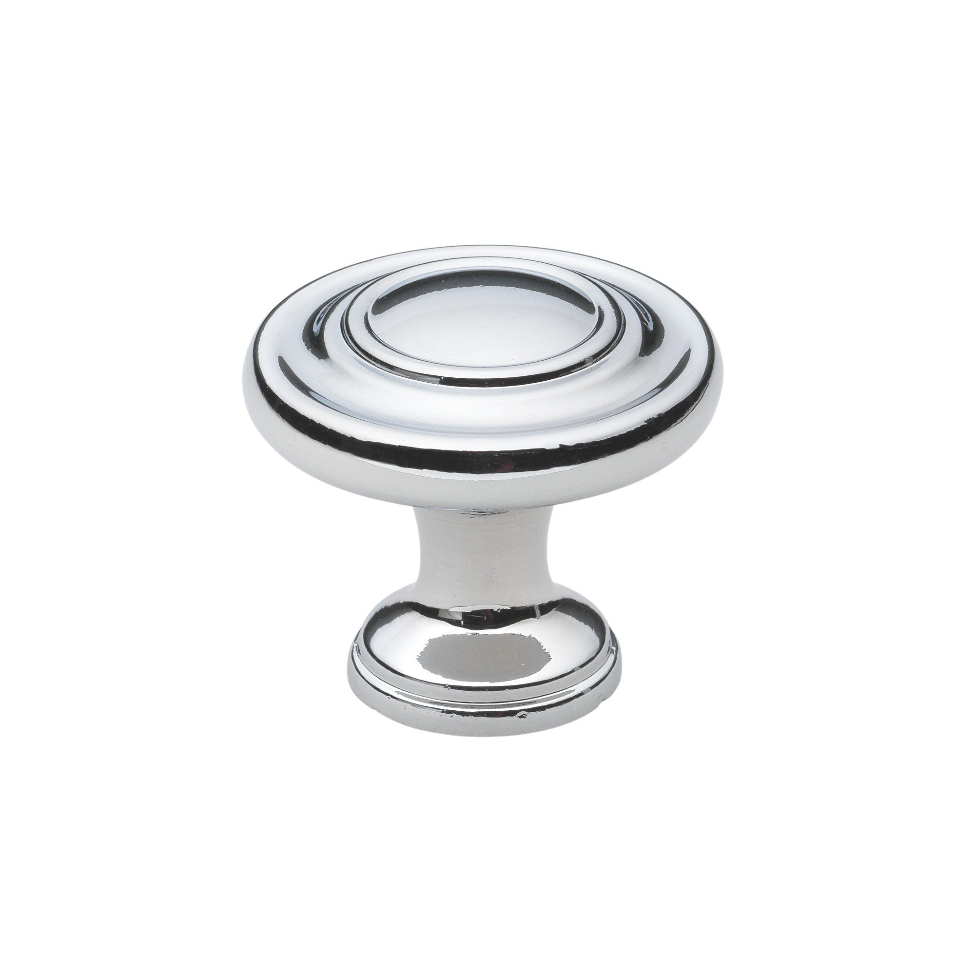 Mushroom Knob Multipack, Polished Chrome