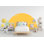 Adhésif décoratif soleil, décalque mural Boho, autocollant d'arche de lit, adhésif mural Hedboard, autocollant mural arche, autocollant mural arche, adhésif mural 276LU