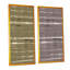 «Beige and Brown Abstract Art II», ensemble de 2 peintures sur toiles-934040504-934040507