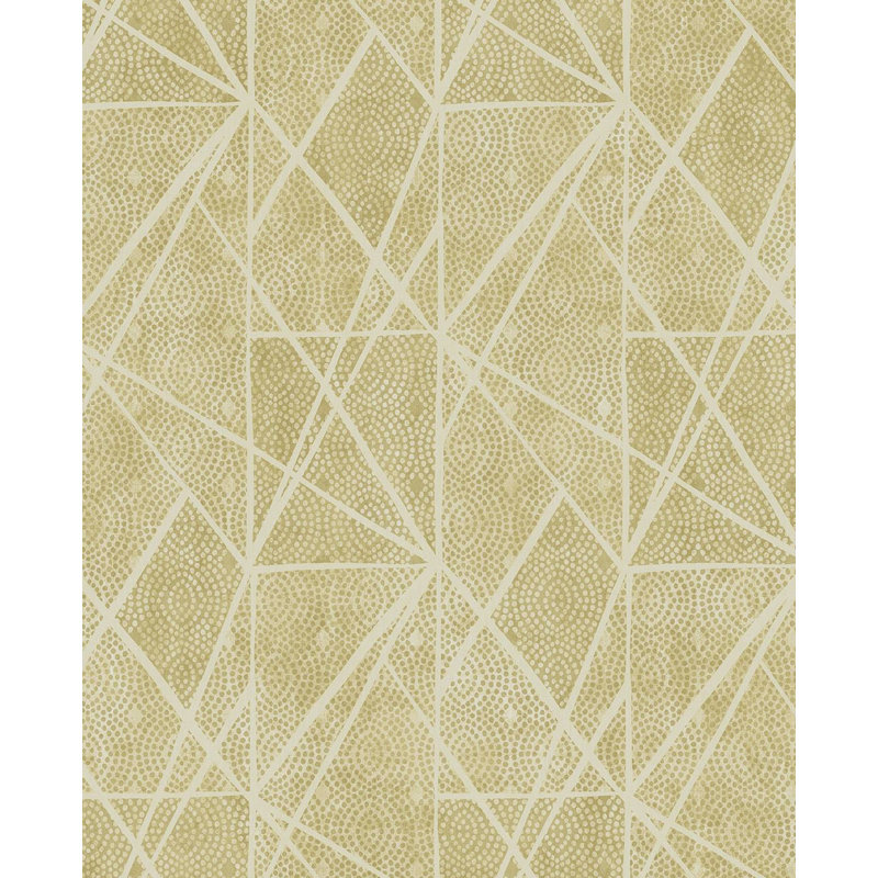 Rouleau de papier peint L 33 pi x l 20,5 po Laraya, Caramel écossais / sable