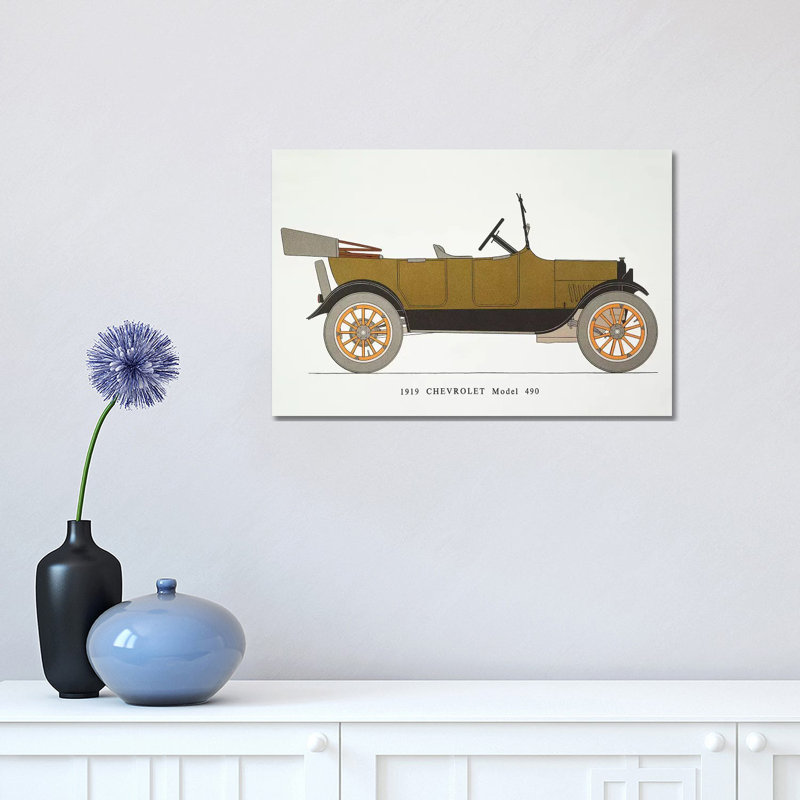 Auto: Chevrolet, 1919 - Wrapped Canvas Print, 30.48 cm H x 45.72 cm W