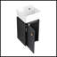 Meuble-lavabo avec lavabo 12 po pour petite salle de bain