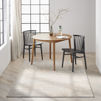 Tapis gris moderne Calvin Klein