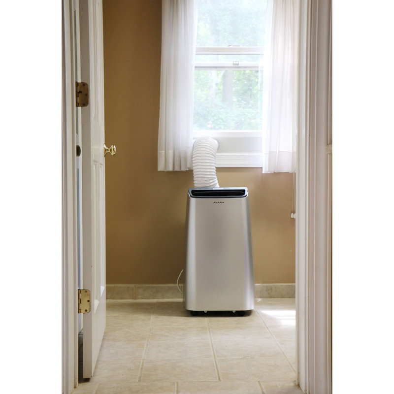 Climatiseur portatif avec télécommande, Argent/Gris, 6500 BTU
