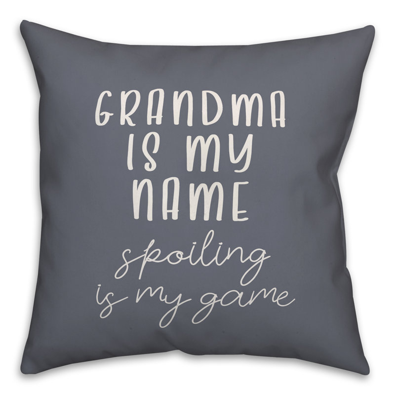Reversible Throw Pillow, 16" x 16", No Fill