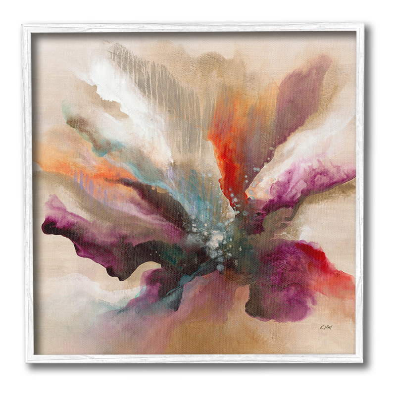 «Modern Botanical Leaves Single Photo Frame» par K. Nari sur toile, H 24 po x l 24 po