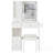 Compact and Functional Vanity Table Set with Advanced Features for Makeup and Dressing-199043689