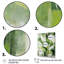 Abstrait, plantes vertes, minimalisme, collage rétro - plantes, art sur toile-1798646870-1798646865