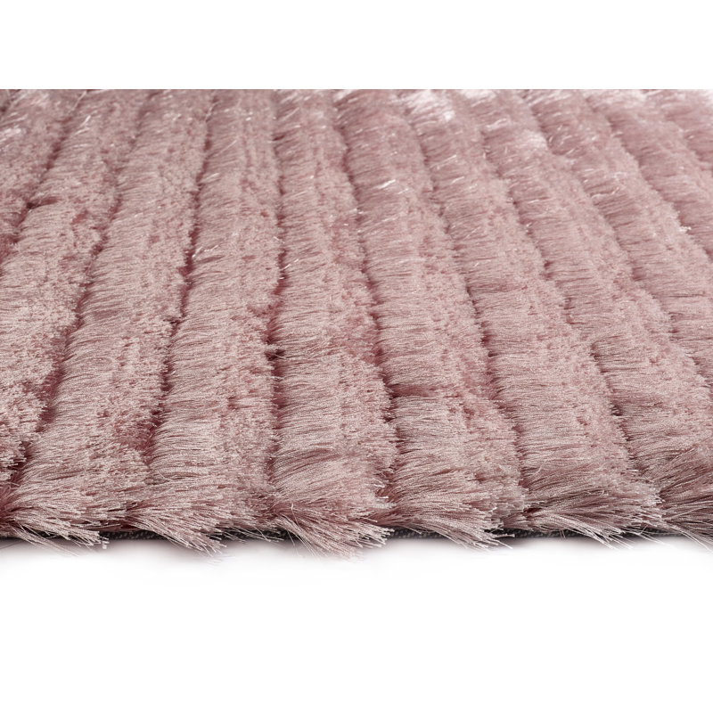 Solid Colour Hand Woven Area Rug, Rectangle 80 x 150cm