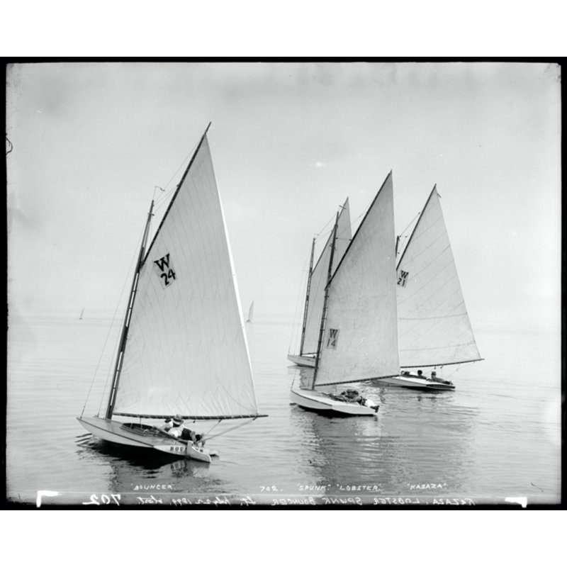 Open Seas 4 Print by THE Studio, Maple Framed, 20" H x 24" W