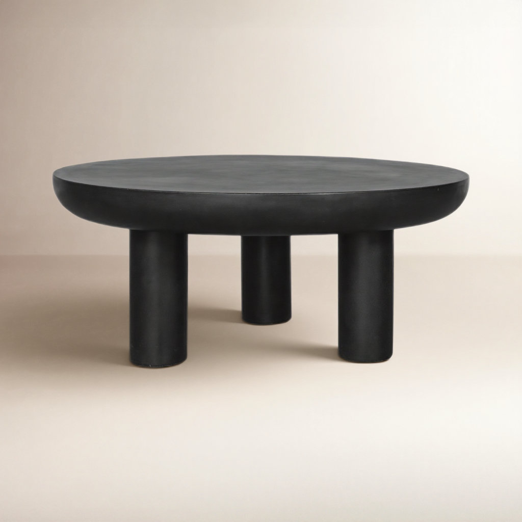 Ansel 35" Coffee Table, Black