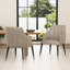 Fauteuil de salle à manger rembourré Eda-1520553515