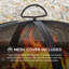 Steel Firepit TEIDE - Ø83cm, Copper