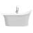 Moab 64'' x 28'' Soaking Acrylic Bathtub with Faucet