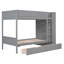 Lit superposé avec 2 tiroirs et armoire à couches multiples-110899556-110899557