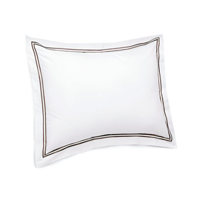400TC Double Embroidery Sateen Cotton Pillow Sham