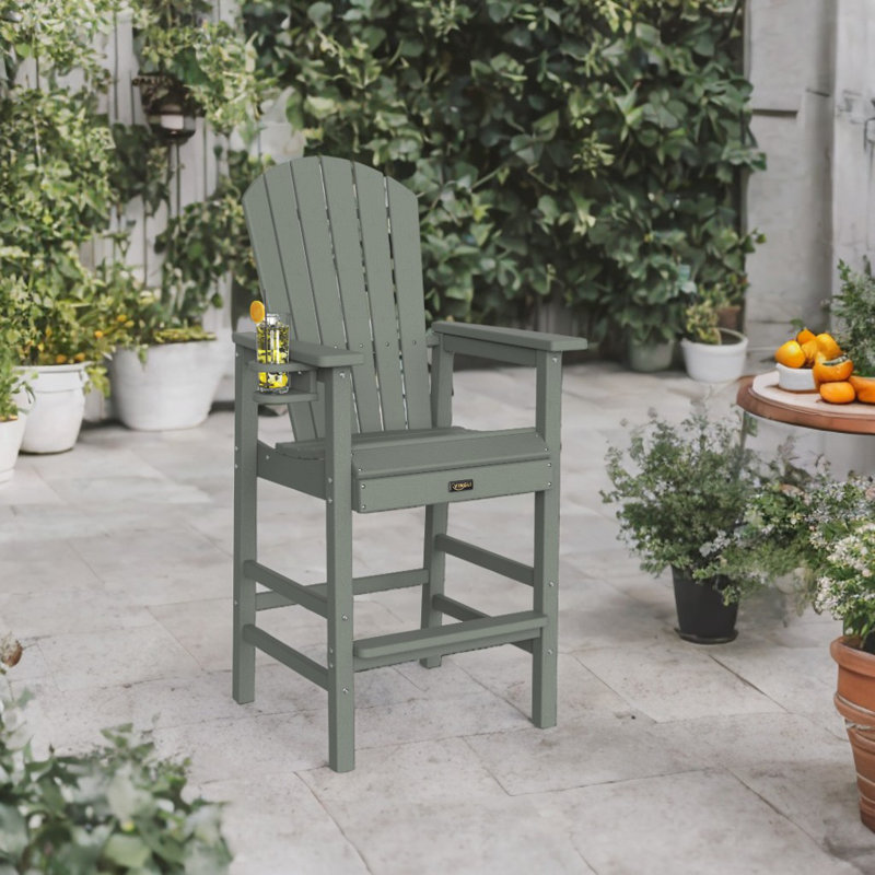 Tabouret de bar 28,3 po Montour, Gris