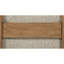 Ensemble de chaises d'appoint en tissu brun naturel Survista (ensemble de 2)