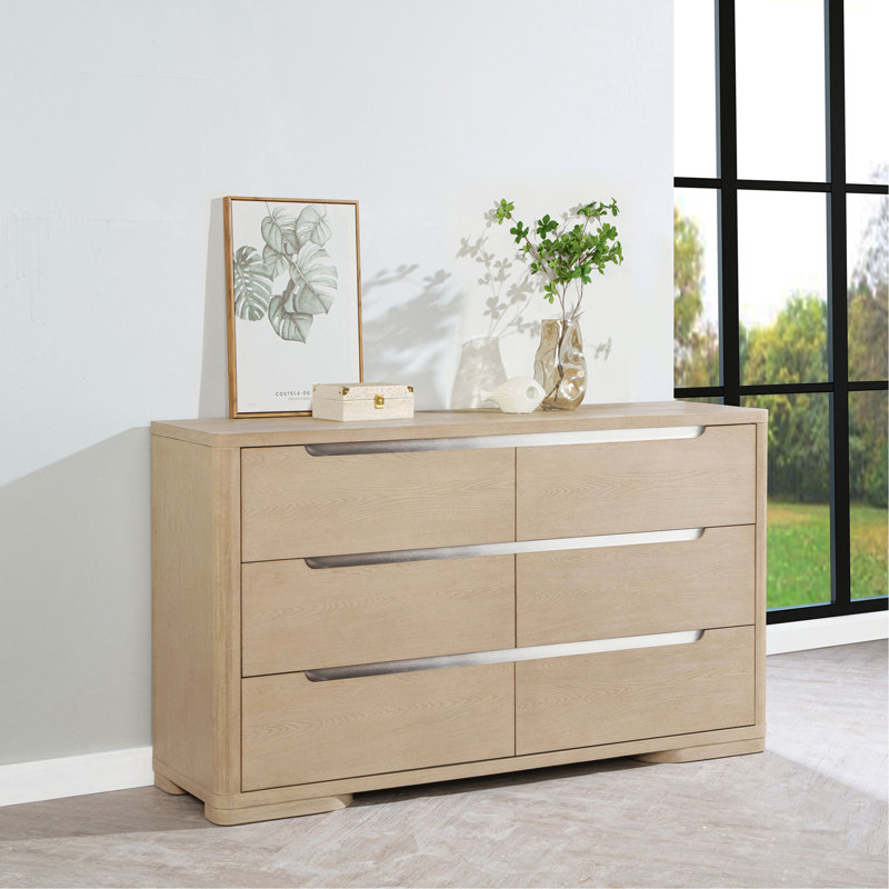 Commode de chambre à 6 tiroirs