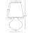 June Ceramic Table Lamp-29688526-30037915