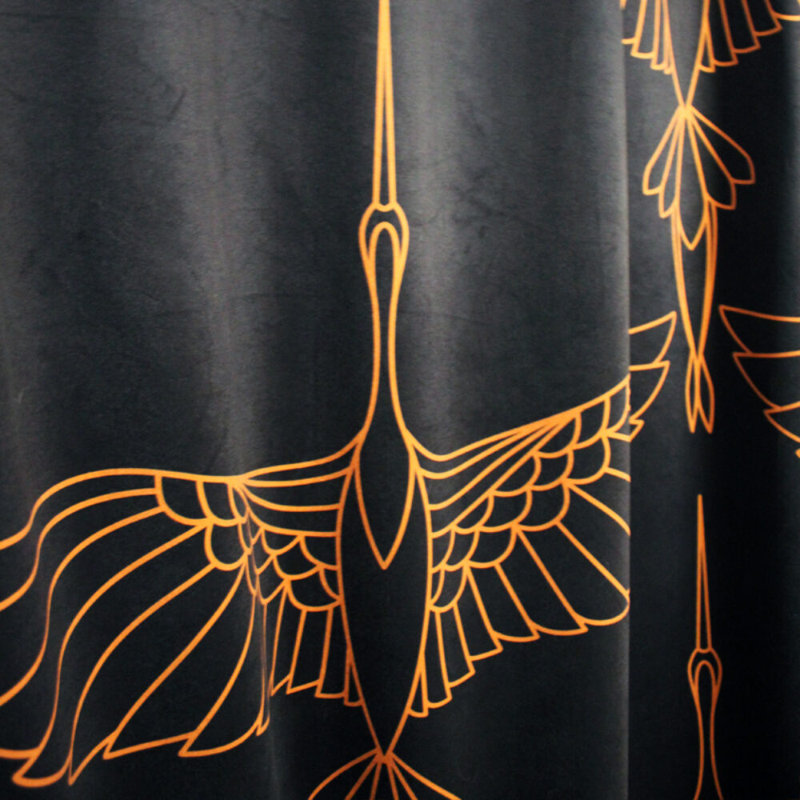 Didzis Velvet Blackout Curtain Panel Pair, 148cm x 400cm