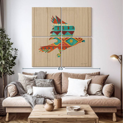 Brampt Southwestern Vibes I sur noyer