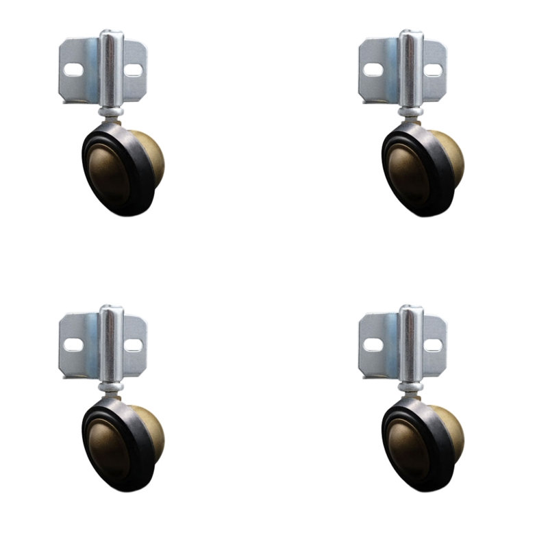Rubber Windsor Antique Soft Tread Ball Caster Set