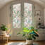 39.4X15.7 Inch Rainbow Window Privacy Film Stained Window Glass Decorative, 2 Pcs