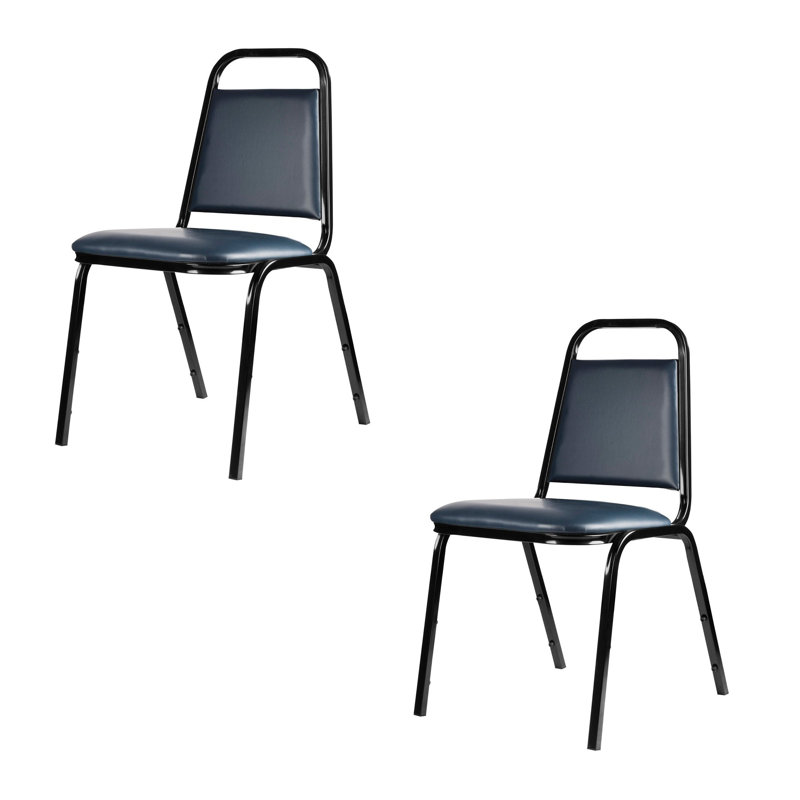 Chaise empilable Stella, paquet de 2, Bleu