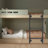 Three-Step Wall-Mounted Straight Ladder Black Loads 440.92Lbs (Size: 39.37In/100Cm)