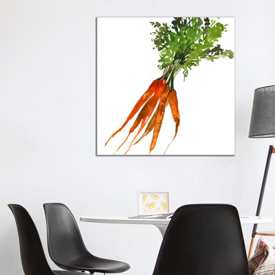 Carrot by Asia Jensen - Wrapped Canvas Print
