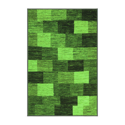 Tapis vert Treden Abstract 5472