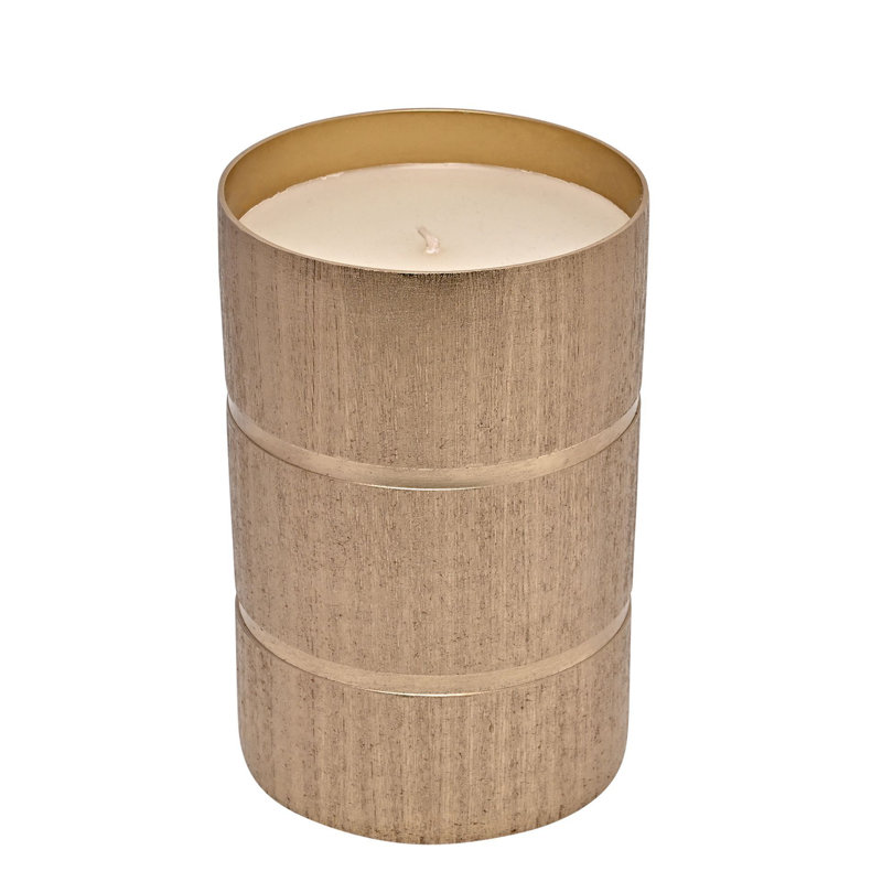 Unscented Jar Candle with Metal Holder, 200
