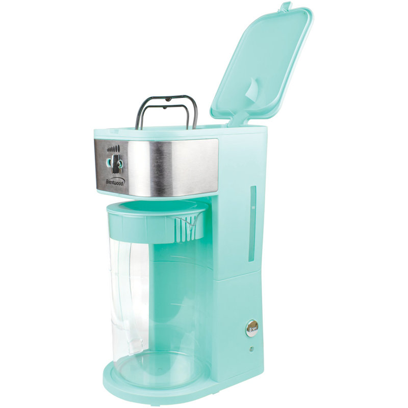 Cafetière à glacé 8 gobelets brentwood appliances, Bleu