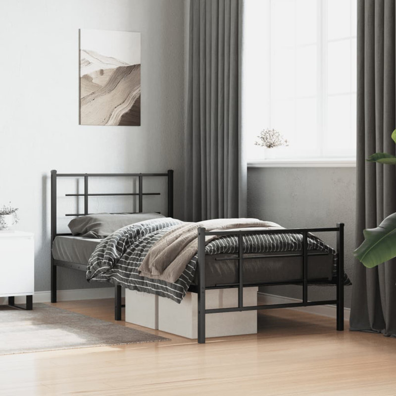 Cullinan Metal Bed, 90 x 200 cm