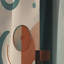 Rideau occultant en velours orange et vert Mid Century Momentum V - Mid-Century-2010208225