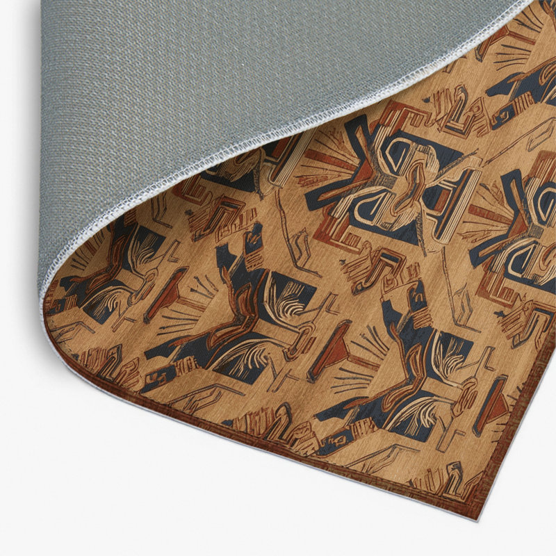 Tapis intérieur et extérieur ArtDeco, Rectangle 4pi x 6 pi