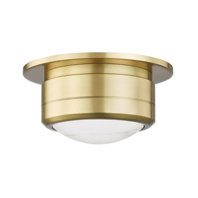 Greenport Glass LED Flush Mount