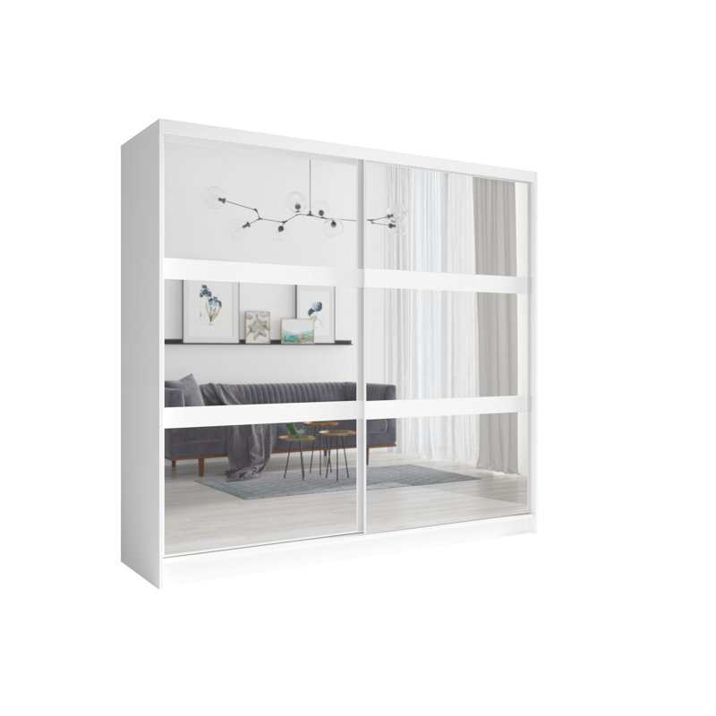Laminate Wardrobe, White