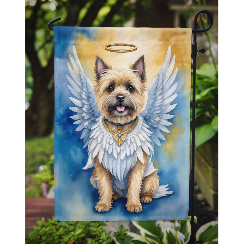 Drapeau Cairn Terrier My Angel Garden