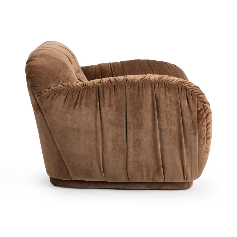 Sydney Upholstered Accent Chair, Bronze