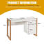 Nevaeh Metal Base Writing Desk