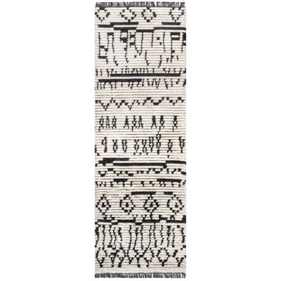 Power Loom Performance Beige/Charcoal Gray Rug